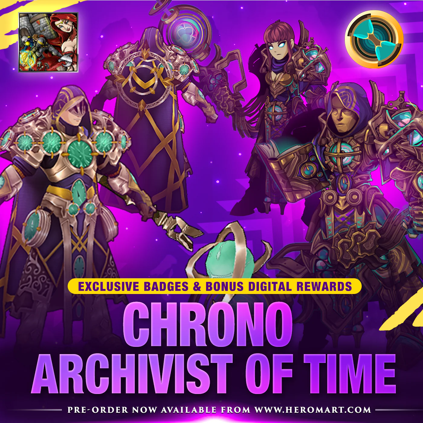 2026 Calendar Paradox of Lore Chrono Collector's Edition Bundle - Postcard & Digital Gear - Image 2