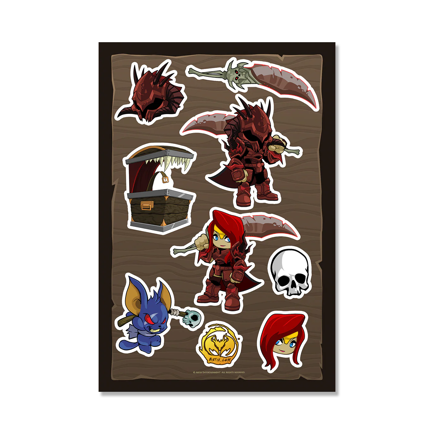 DoomKnight Shadow Pack - Stickers