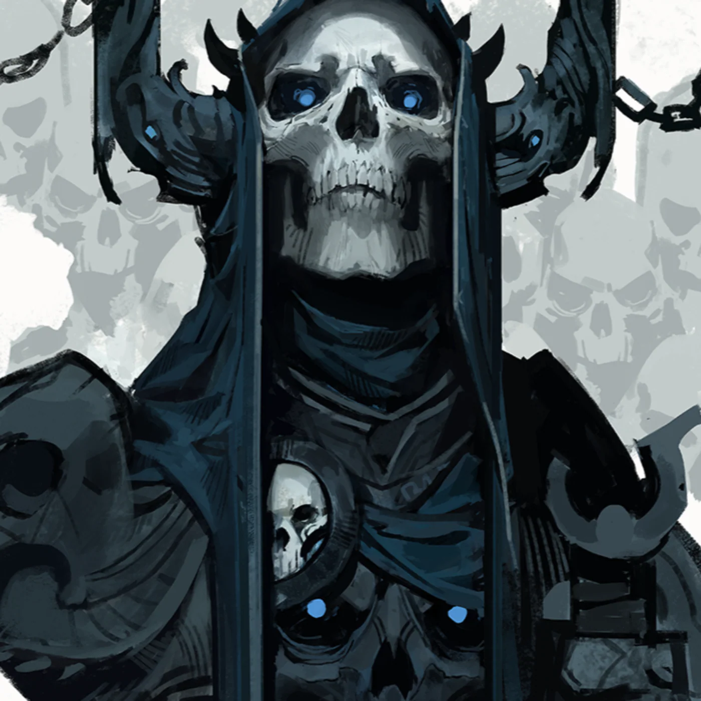 Gaze of the Underworld 12x18" - Collectable Print - Image 2