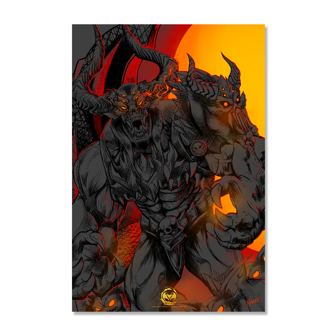 Void of the Abyss 12x18" - Collectable Print